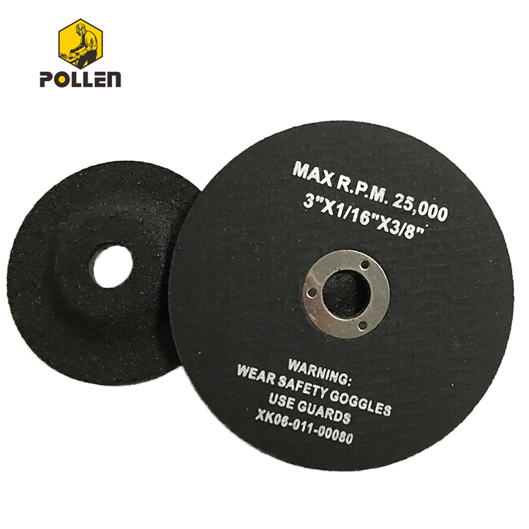 3Inch Metal Cut off Wheels-For Cutting Metal and Steel-To Use with Angle Grinders-3"x1/16"x3/8" Max PRM 20000 80m/s